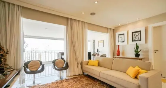 Apartamento com 3 Quartos para alugar, 122m² no Vila Regente Feijó, São Paulo