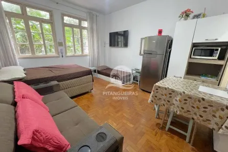 Kitnet com 1 Quarto à venda, 30m² no Pitangueiras, Guarujá