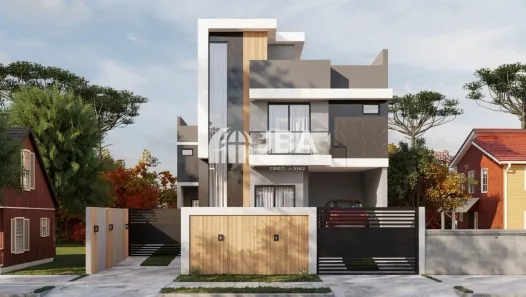 Casa de Condomínio com 3 Quartos à venda, 125m² no Santa Quitéria, Curitiba