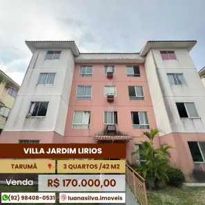 Apartamento com 3 Quartos à venda, 42m² no Tarumã-Açu, Manaus