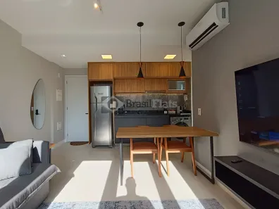 Apartamento com 1 Quarto para alugar, 38m² no Vila São Francisco (Zona Sul), São Paulo