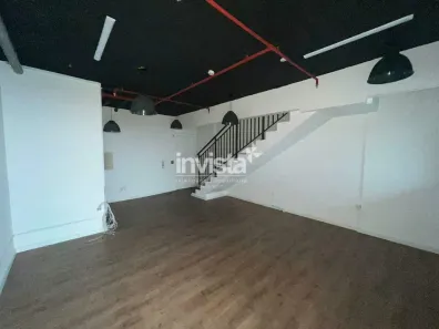 Sala Comercial para alugar, 95m² no Valongo, Santos