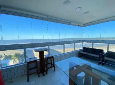 Apartamento com 1 Quarto para alugar, 55m² no Maracanã, Praia Grande