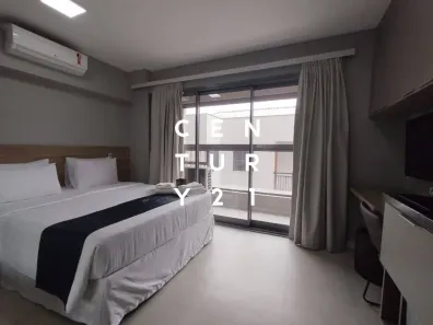 Apartamento com 1 Quarto para alugar, 25m² no Indianópolis, São Paulo