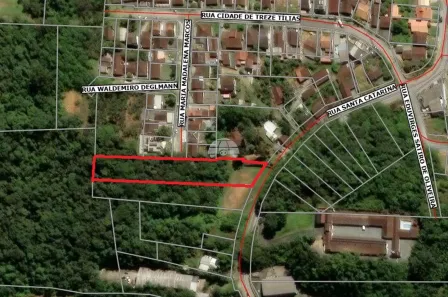 Lote/Terreno à venda, 3945m² no Santa Catarina, Joinville