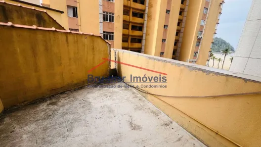 Apartamento com 1 Quarto para alugar, 60m² no José Menino, Santos