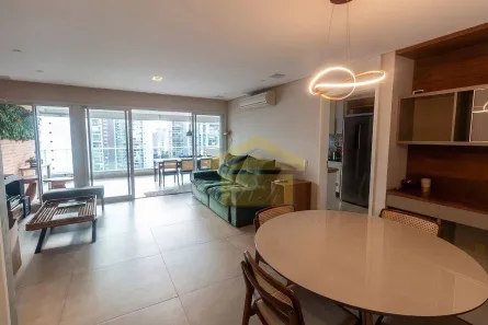 Apartamento com 2 Quartos para venda ou aluguel, 124m² no Brooklin Paulista, São Paulo