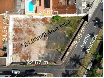 Lote/Terreno à venda, 725m² no Sumarezinho, Ribeirão Preto