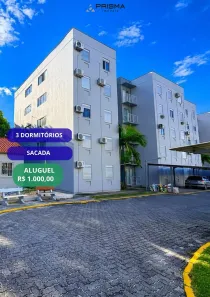 Apartamento com 3 Quartos para alugar, 70m² no Nossa Senhora do Rosário, Santa Maria