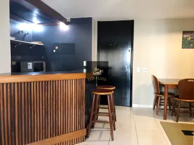 Flat com 1 Quarto para alugar, 48m² no Cidade Monções, São Paulo