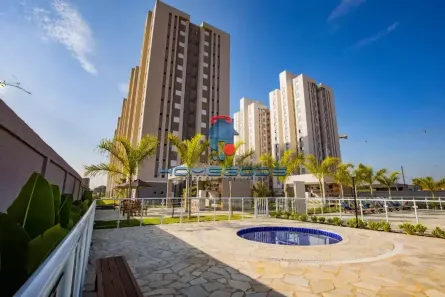 Apartamento com 2 Quartos para alugar, 53m² no Loteamento Adventista Campineiro, Hortolândia