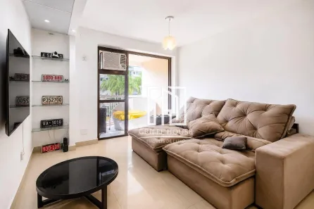 Apartamento com 3 Quartos para venda ou aluguel, 84m² no Barra da Tijuca, Rio de Janeiro