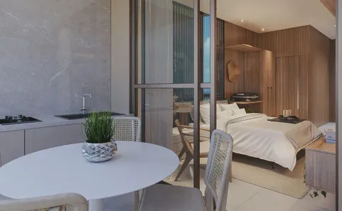 Apartamento com 1 Quarto à venda, 32m² no Porto de Galinhas, Ipojuca