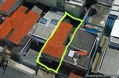 Lote/Terreno à venda, 225m² no Bangú, Santo André