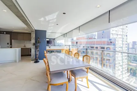 Apartamento com 2 Quartos para alugar, 105m² no Campo Belo, São Paulo