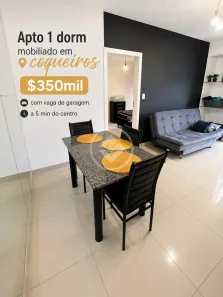 Apartamento com 1 Quarto à venda, 46m² no Coqueiros, Florianópolis