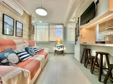 Apartamento com 2 Quartos à venda, 50m² no Vila Alzira, Guarujá