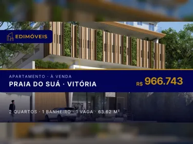 Apartamento com 2 Quartos à venda, 63m² no Praia do Suá, Vitória