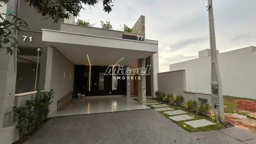 Casa de Condomínio com 3 Quartos à venda, 131m² no Água Branca, Piracicaba