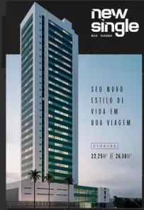 Apartamento com 1 Quarto à venda, 22m² no Boa Viagem, Recife