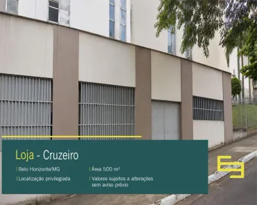 Ponto Comercial para alugar, 500m² no Cruzeiro, Belo Horizonte