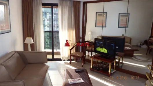 Flat com 1 Quarto para alugar, 40m² no Itaim Bibi, São Paulo