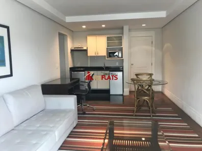 Flat com 1 Quarto para alugar, 52m² no Pinheiros, São Paulo