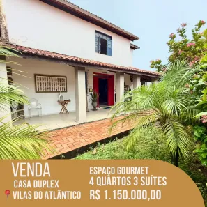 Casa com 4 Quartos à venda, 33875m² no Vila Praiana, Lauro de Freitas