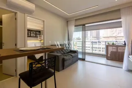 Apartamento com 1 Quarto para alugar, 40m² no Vila Firmiano Pinto, São Paulo