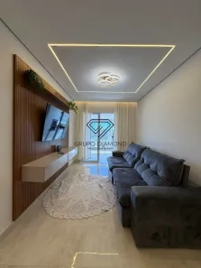 Apartamento com 2 Quartos para alugar, 87m² no Caiçara, Praia Grande