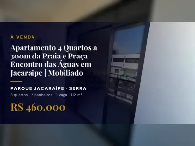 Apartamento com 3 Quartos à venda, 112m² no Parque Jacaraípe, Serra