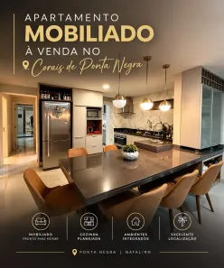 Apartamento com 3 Quartos à venda, 94m² no Ponta Negra, Natal