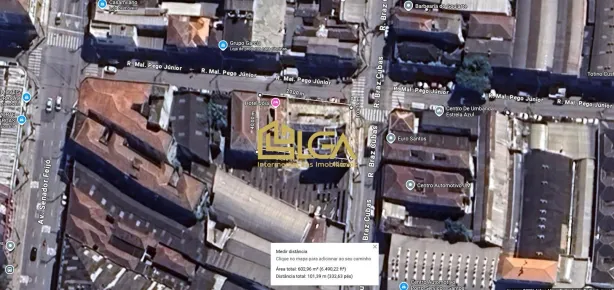 Lote/Terreno para alugar, 600m² no Vila Nova, Santos