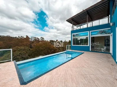 Casa de Condomínio com 3 Quartos para alugar, 376m² no Granja Caiapiá, Cotia
