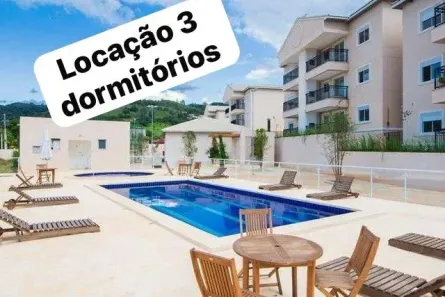 Apartamento com 3 Quartos para alugar, 72m² no Bairro do Cambará, São Roque