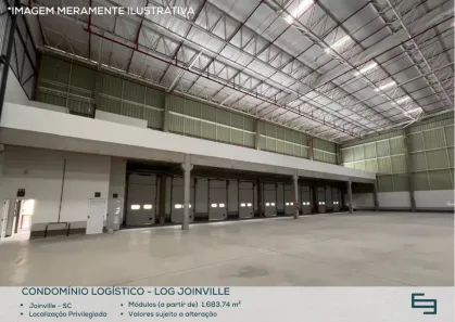 Galpão/Depósito/Armazém para alugar, 5051m² no Nova Brasília, Joinville