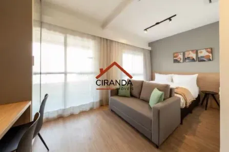 Apartamento com 1 Quarto para venda ou aluguel, 27m² no Vila Olímpia, São Paulo