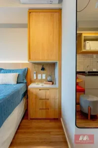 Apartamento com 1 Quarto para alugar, 22m² no Paraíso, São Paulo