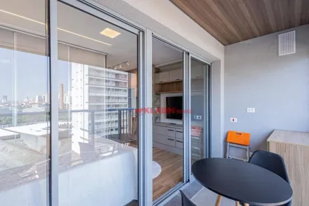 Apartamento com 1 Quarto para alugar, 27m² no Vila Firmiano Pinto, São Paulo