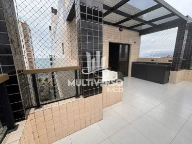 Cobertura com 3 Quartos à venda, 120m² no Canto do Forte, Praia Grande