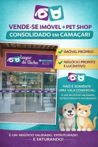 Ponto Comercial à venda, 44m² no Parque Nascente do Rio Capivara, Camaçari