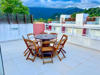 Casa de Condomínio com 2 Quartos à venda, 145m² no Balneário Gardem Mar, Caraguatatuba