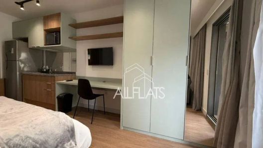 Apartamento com 1 Quarto para venda ou aluguel, 26m² no Cerqueira César, São Paulo