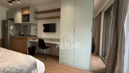 Apartamento com 1 Quarto para venda ou aluguel, 26m² no Cerqueira César, São Paulo
