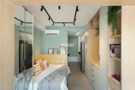 Apartamento com 1 Quarto para alugar, 26m² no Cerqueira César, São Paulo