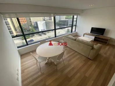 Flat com 1 Quarto para alugar, 64m² no Vila Olímpia, São Paulo
