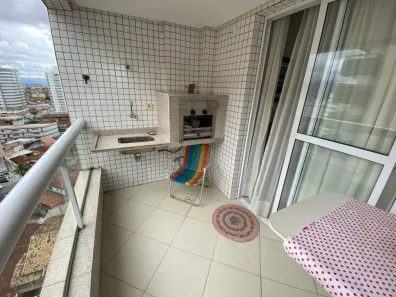 Apartamento com 2 Quartos à venda, 70m² no Caiçara, Praia Grande