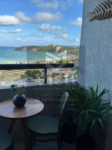 Apartamento com 2 Quartos para alugar, 63m² no Ponta Negra, Natal