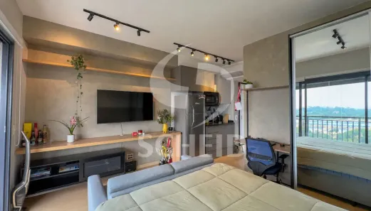 Flat com 1 Quarto à venda, 28m² no Santo Amaro, São Paulo