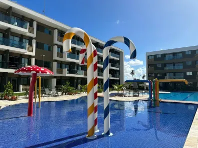 Apartamento com 1 Quarto à venda, 28m² no Porto de Galinhas, Ipojuca